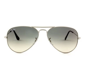 Ray Ban Aviador RB3025 - Prata/Cinza Degradê 003/32 58mm - Óculos de Sol