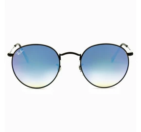 Óculos Ray-Ban Round Metal RB3447 002/4O 53 - Sol