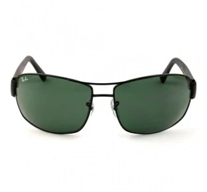 Ray Ban RB3503L - Preto Fosco/G15 006/71 66mm - Óculos de Sol