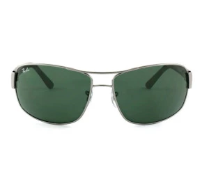 Ray Ban RB3503L - Prata/G15 029/71 66mm - Óculos de Sol