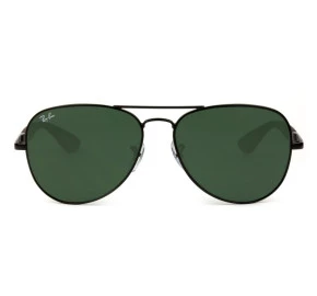 Ray Ban Aviador RB3554L - Preto/G15 006/71 58mm - Óculos de Sol