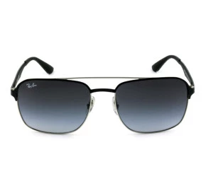 Ray Ban RB3570 - Preto/Cinza Degradê 9004/8G 58mm - Óculos de Sol