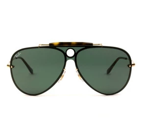 Ray Ban Blaze Shooter RB3581-N - Dourado/G15 001/71 32mm - Óculos de Sol