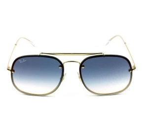Ray Ban Blaze General RB3583-N Dourado/Azul Degrade 001/X0 58mm - Óculos de Sol