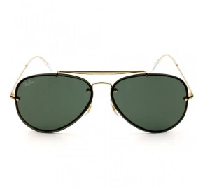 Ray Ban Blaze Aviador RB3584-N - Dourado/G15 9050/71 58mm - Óculos de Sol