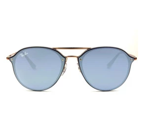 Ray Ban Blaze RB4292-N - Dourado/Azul Espelhado 6326/1U 62mm - Óculos de Sol