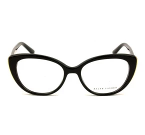 Ralph Lauren RL6172 - Preto/Dourado 5001 53mm - Óculos de Grau
