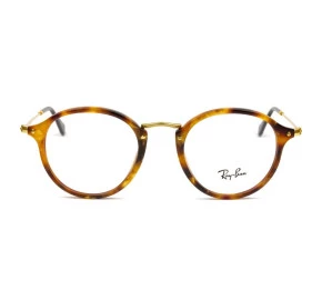 Ray Ban Round Fleck RB2447-V  Havana 5494 49mm - Óculos de Grau