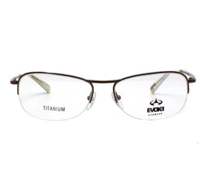 Óculos de Grau Evoke RX Super Confort 01 Titanium - Brown Turtle Gold