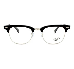 Ray-Ban Clubmaster Aluminum RX6295 2804 51 - Óculos de Grau