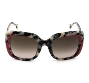 Carolina Herrera SHE 786 - Óculos de Sol Turtle 09BB Lentes 53mm