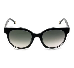 Carolina Herrera SHE 789 - Óculos de Sol Preto 01EN Lentes 52mm