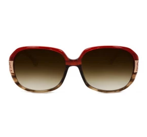 Carolina Herrera SHE508 0ACN 57- Marrom Degradê