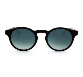 Óculos Evoke EVK 12 Black Shine Sanded Gold G15 Green Gradient