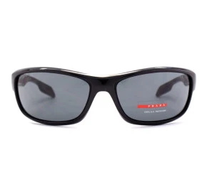Prada Linea Rossa Eyewear SPS 04N Preto- Lente Cinza