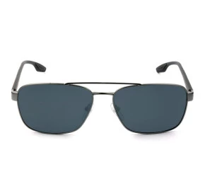 Óculos Prada SPS 51U - Prata/Cinza Polarizado 5AV-5Z1 62mm - Óculos de Sol