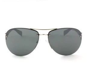 Prada Linea Rossa Eyewear SPS 56M 1BC-7W1 65 Cinza Espelhado
