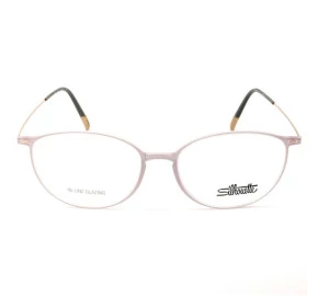 Silhouette SPX1580 - Rose/Dourado 75 6530 52mm - Óculos de Grau