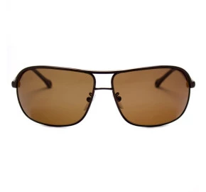 Ermenegildo Zegna SZ 3205 Q93P 65 Marrom Polarizado