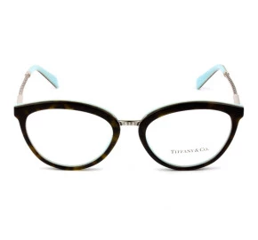Tiffany & Co TF 2173 - Óculos de Grau Turtle/Azul 8134 Lentes 53MM
