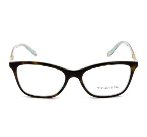Tiffany & Co TF2116-B - Óculos de Grau 8134  Turtle e Dourado Lentes 53mm