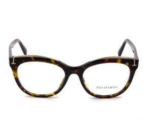 Tiffany & Co TF2166 - Óculos de Grau 8015 Turtle e Dourado Lentes 51mm