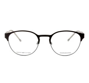 Tommy Hilfiger TH1395 - Preto Fosco R12 52mm - Óculos de Grau