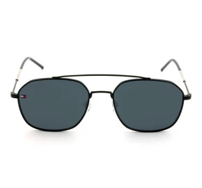 Tommy Hilfiger TH 1599/S Preto 807IR Lentes 55mm - Óculos de Sol