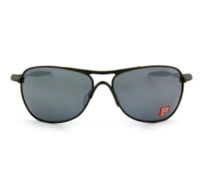 Oakley Crosshair Titanium Pewter Black Iridium Polarized 6014 02