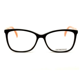 Victor Hugo VH1719 Preto/Laranja 0700 53mm - Óculos de Grau