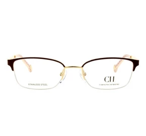 Óculos Carolina Herrera Feminino VHE 061N 0A93 52 - Grau