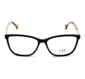 Óculos Carolina Herrera VHE 761 - Preto/Mesclado 700Y 53mm - Óculos de Grau