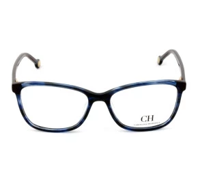 Carolina Herrera VHE 773 - Óculos de Grau 06WR Azul Mesclado Lentes 54mm