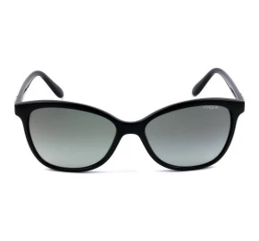 Vogue VO 5185-BL - Preto/Cinza Degradê W44/11 56mm - Óculos de Sol