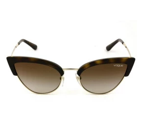 Vogue VO 5212-S - Turtle/Marrom Degradê W65613 55mm - Óculos de Sol