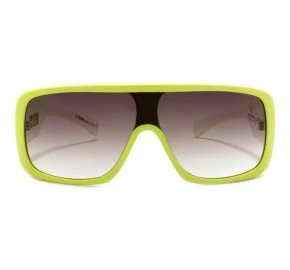 Óculos Evoke Amplifier Ice Cream Yellow White Matte Gold Brown Gradient