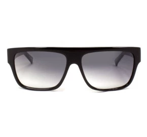 Óculos Evoke Zegon Big Black Shine Gray Gradient